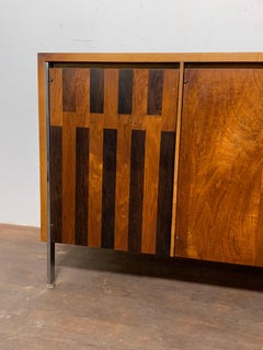 H. Paul Browning for Stanley Furniture Walnut and Rosewood Credenza Ca. 1960s
