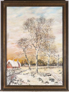 H. S. Lane - 1915 Oil, Winter Snow