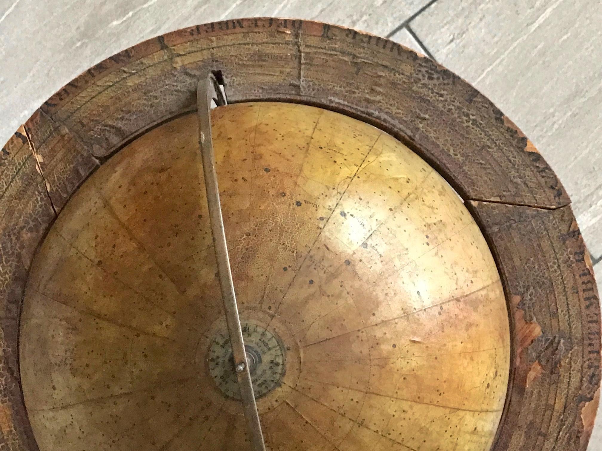 American H. Schedler's Celestial Globe ‘12 Inches Diameter’, Patented November 1868 For Sale