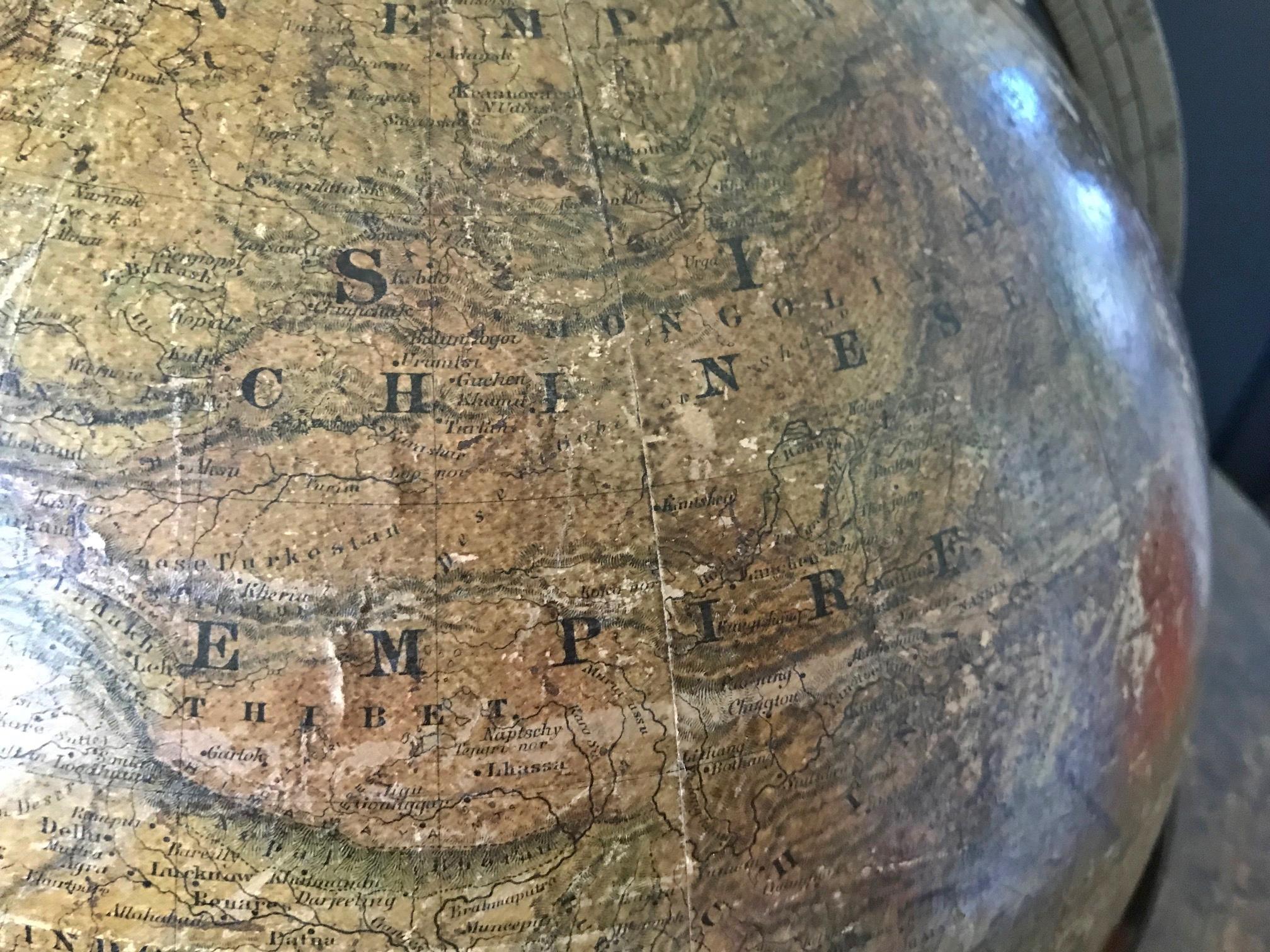 H. Schedler's Terrestrial Globe Copyright, 1889 For Sale 3