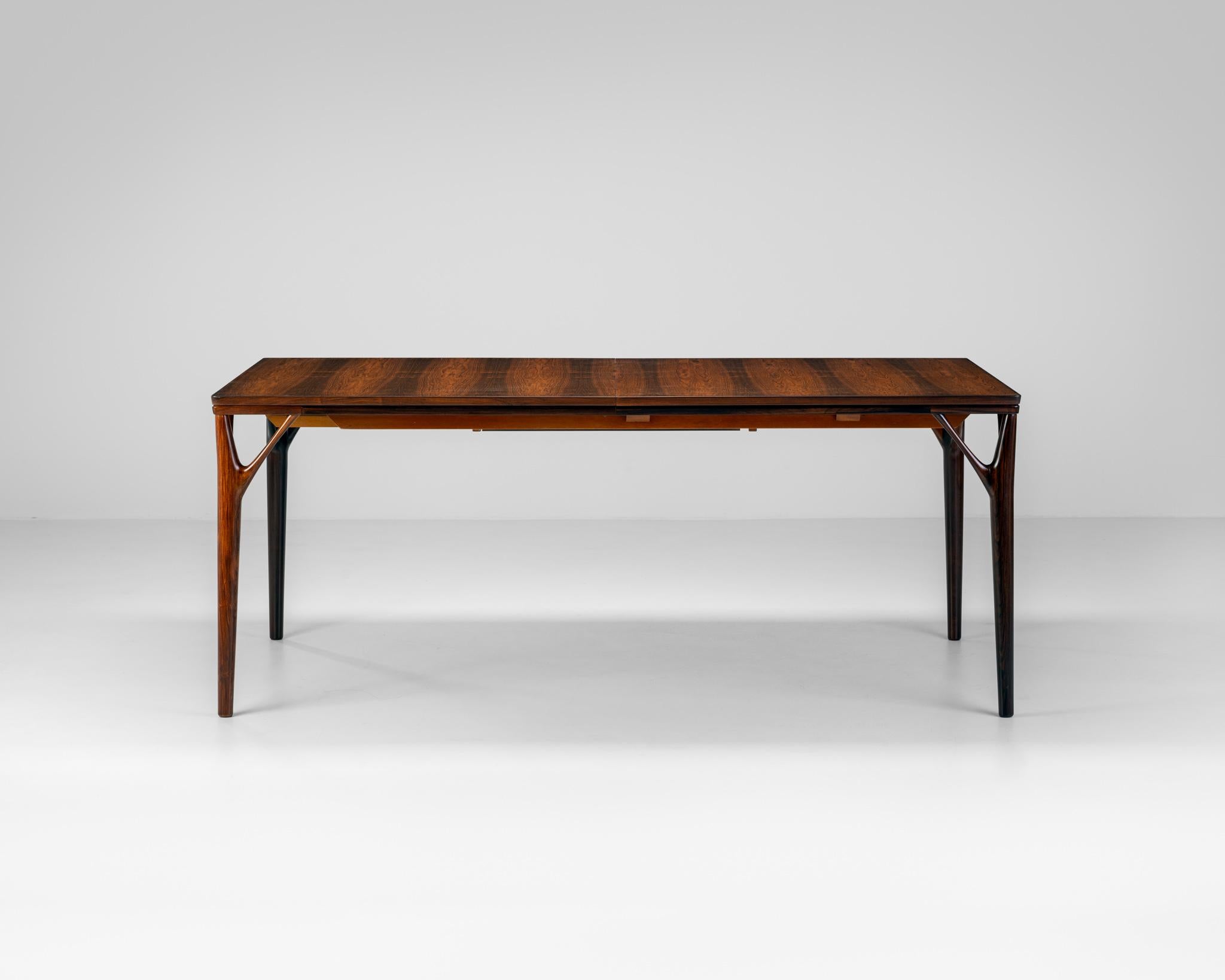 20th Century H. Sigh & Son Rosewood Dining Table, Denmark c1960 For Sale