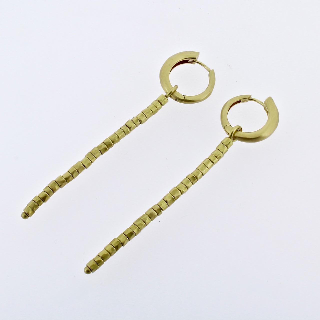 Women's H Stern 18-Karat 'Golden Beads' Hoop & Tassel Earrings