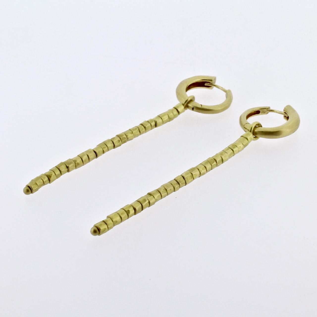 H Stern 18-Karat 'Golden Beads' Hoop & Tassel Earrings 1