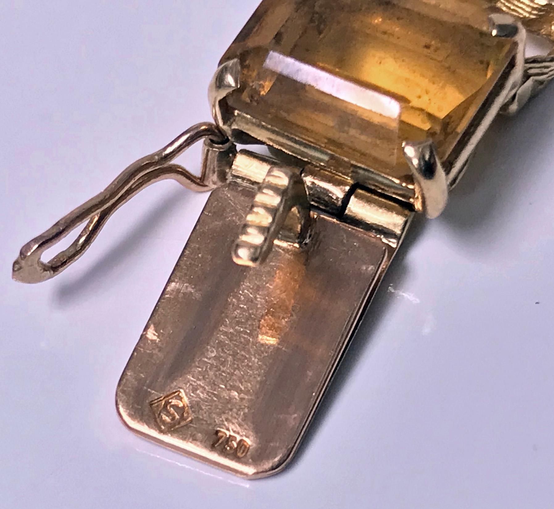H. Stern 18 Karat Multi-Edelstein-Armband, 20. Jahrhundert 3