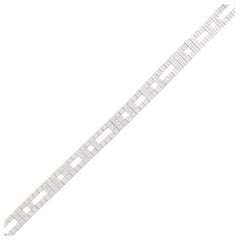 H. Stern 18 Karat Weißgold & Diamant 'Metropolis' Armband