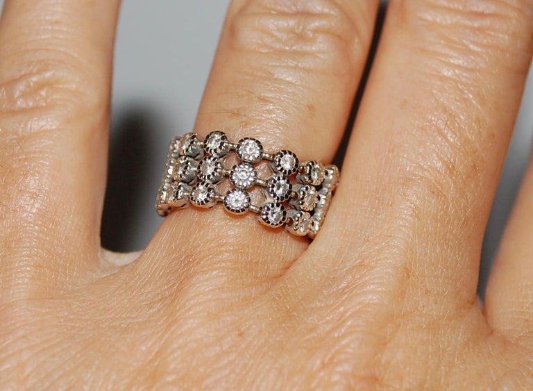 H. Stern 18k Gold and Diamond Ring For Sale at 1stDibs h stern