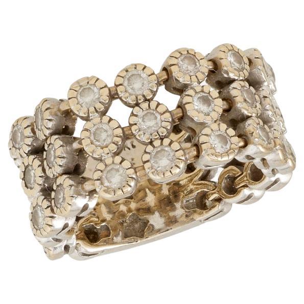 H. Stern 18k Gold and Diamond Ring For Sale