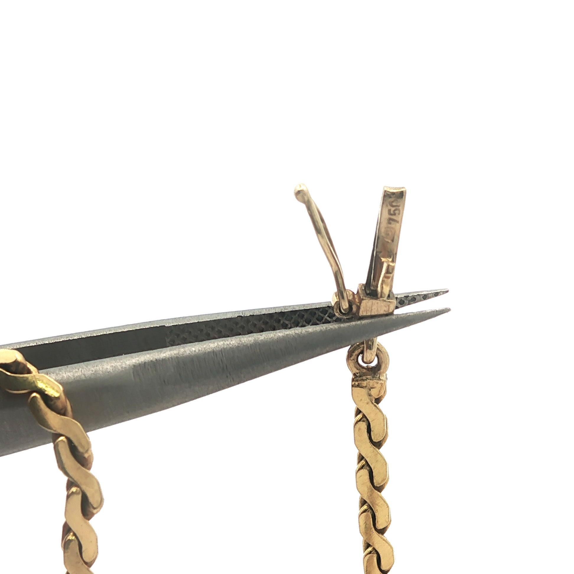 H. Stern - Collana con catena a S in oro giallo 18 carati da 17