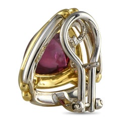 H. Stern Orecchini con tormalina in oro giallo 18 carati