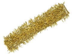 H. Stern 2000, Bracciale con frange di piume spazzolate in oro giallo 18 kt.