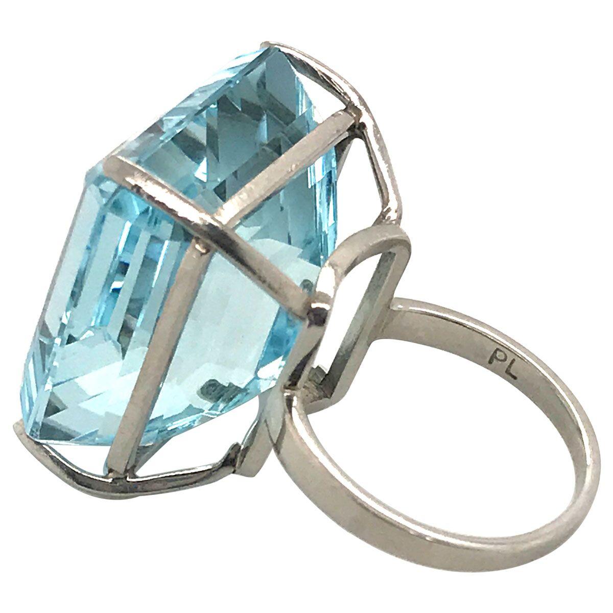h stern aquamarine ring