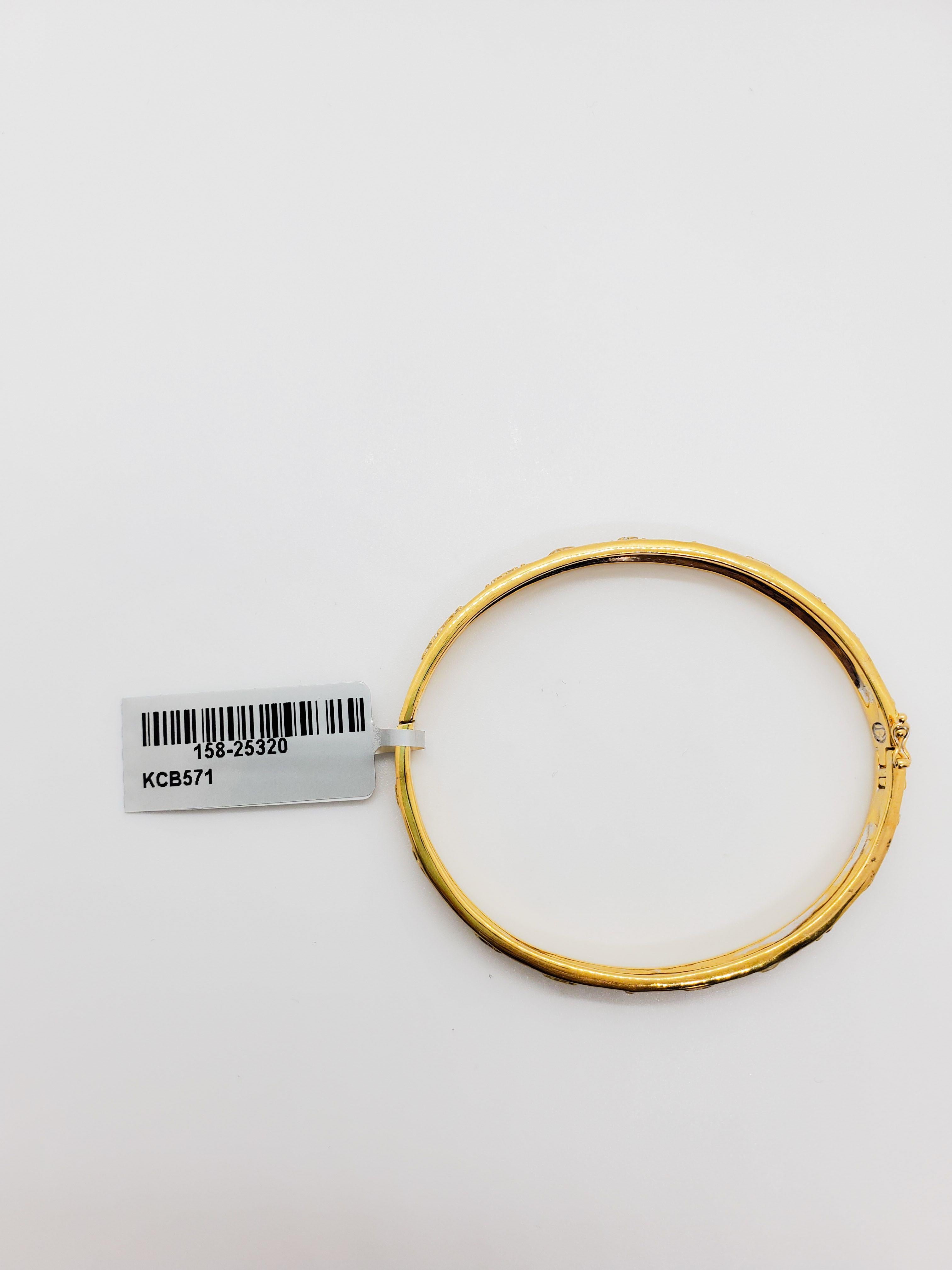 H. Stern Bangle in 18 Karat Yellow Gold In Excellent Condition In Los Angeles, CA