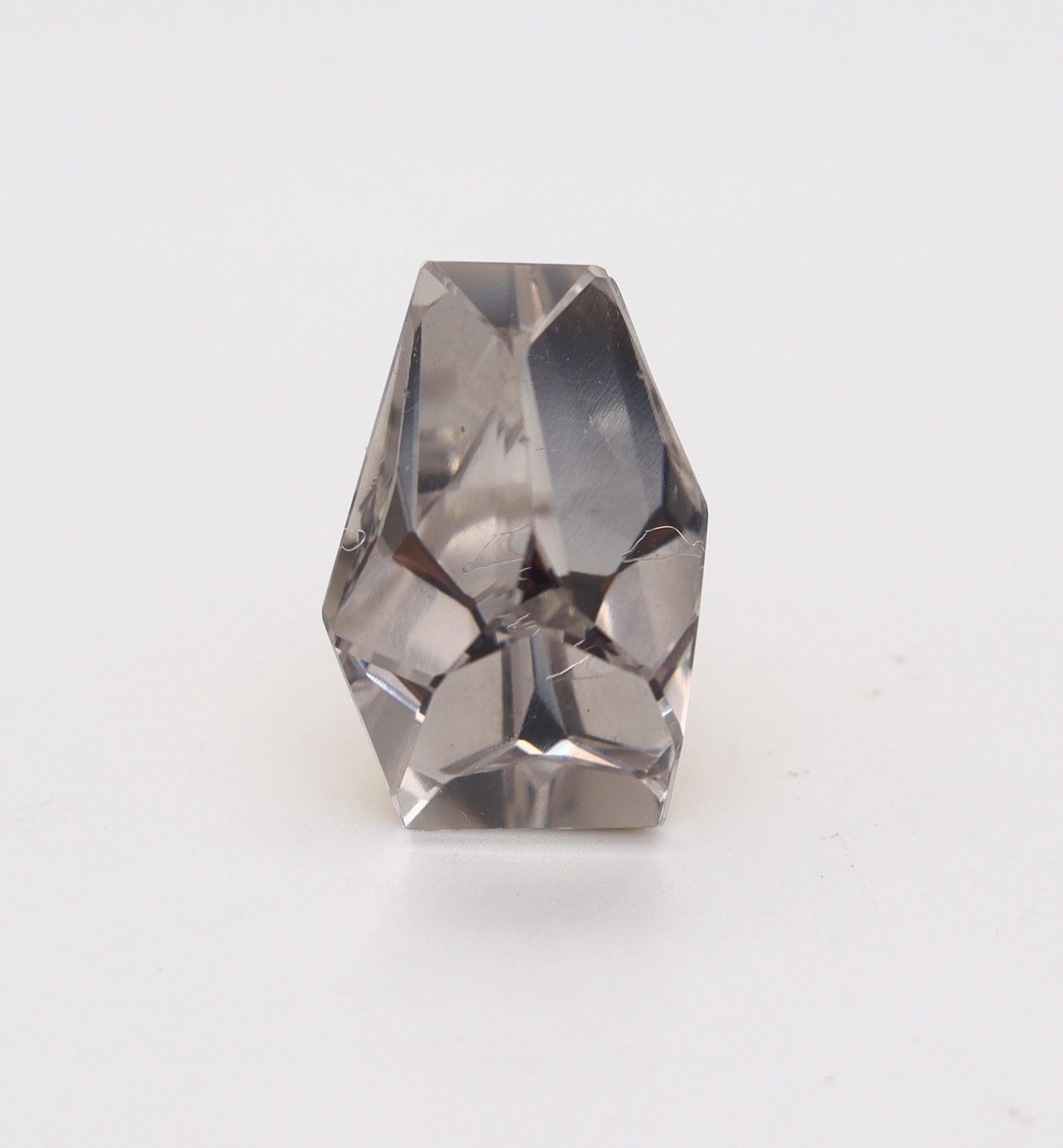 Kite Cut H. STERN By Diane Von Furstenberg Geometric Power Ring In 18Kt Gold & Rock For Sale