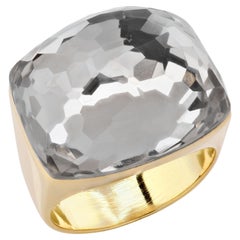 H. Stern By Diane Von Furstenberg Geometric Power Rock Crystal Cocktail Ring