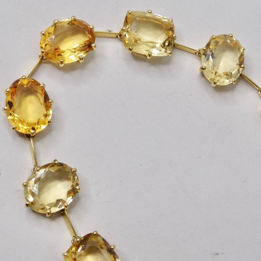 Women's or Men's H. Stern Citrine Sunrise Bracelet 18k Gold  For Sale