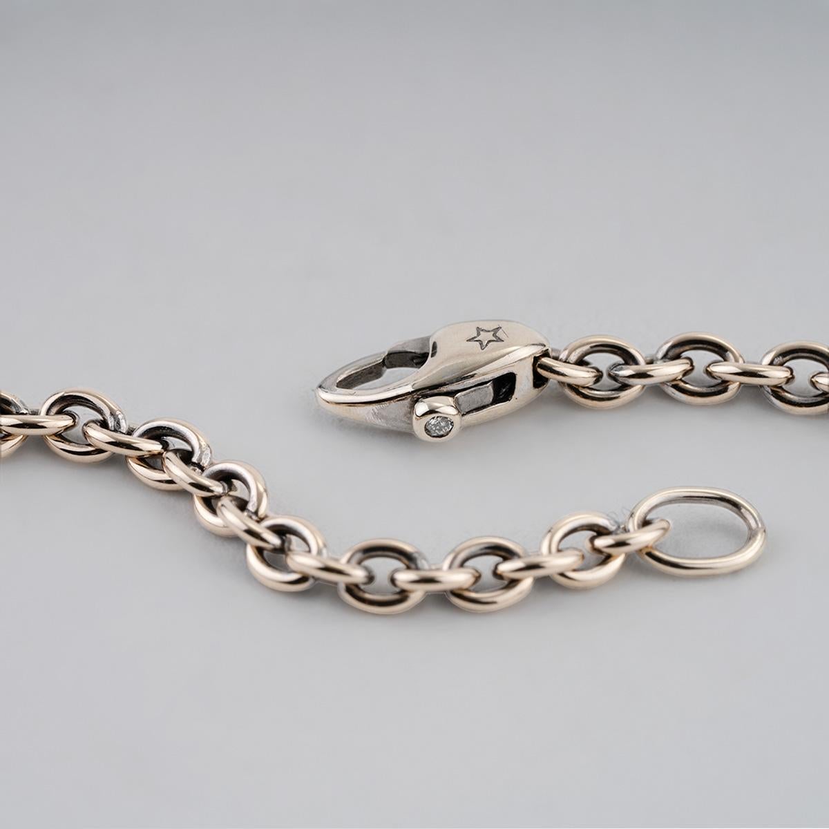 H Stern Collier étoile de collection en or cognac et diamants, taille large 22 pouces Excellent état - En vente à Chicago, IL