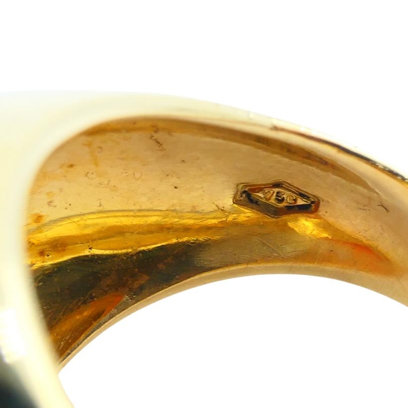 H. Stern Anello di corallo in oro 18k Gioielli d'epoca in vendita 3