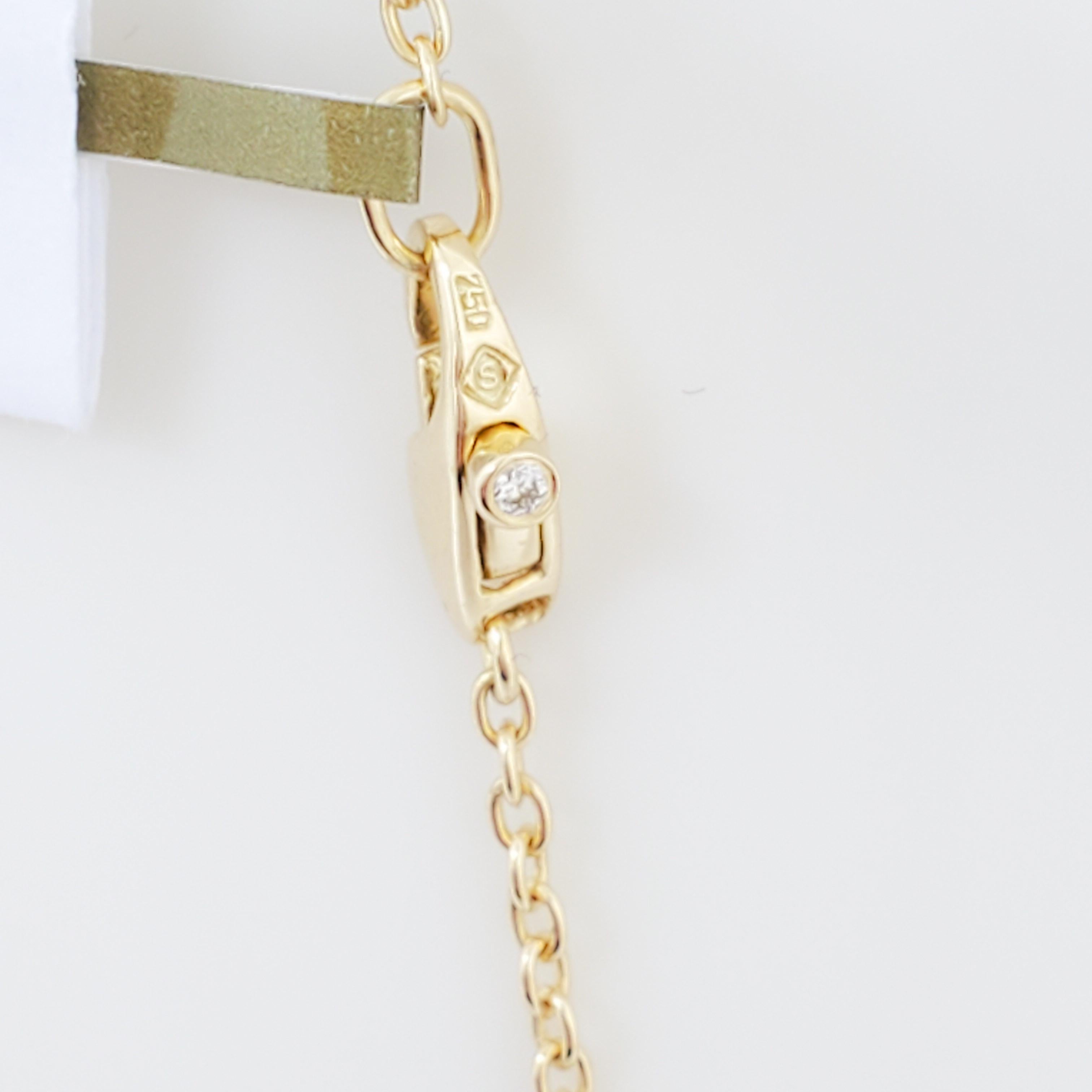 Women's or Men's H. Stern Diamond and Gold Chain
