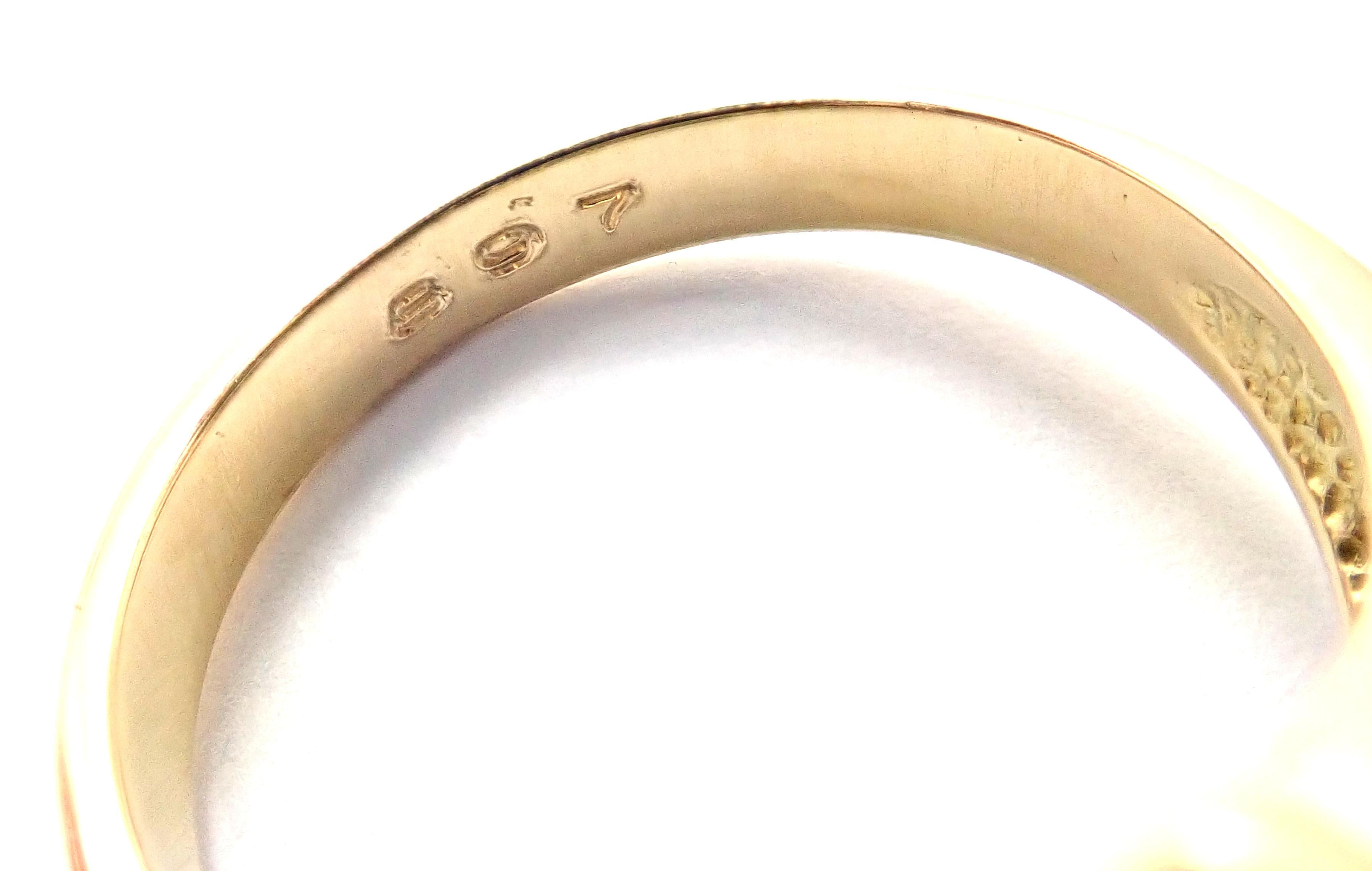 H. Stern Bague en or jaune avec topaze impériale et diamants 2