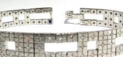 H. Stern Diamond Metropolis Collection Architectural White Gold Bracelet