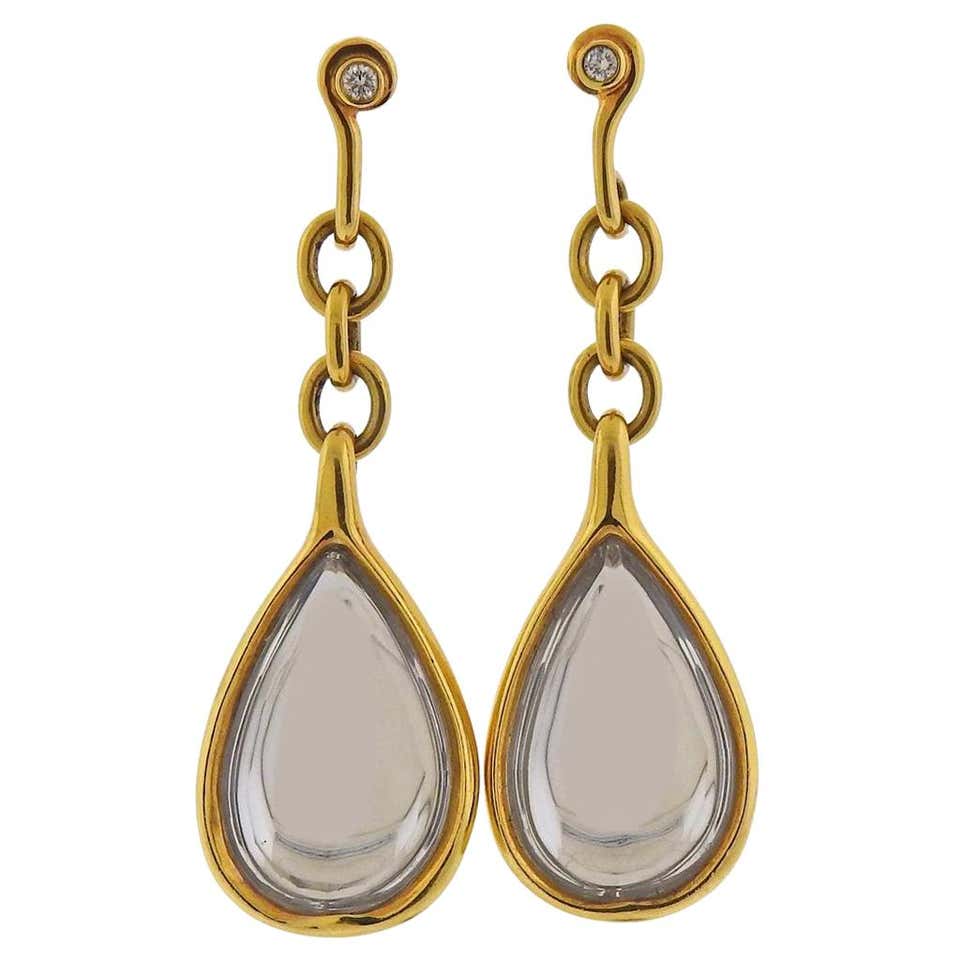 H Stern Moonlight Gold Diamond Crystal Necklace at 1stDibs | h stern ...