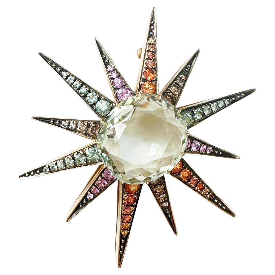 New H. Stern Moonlight Quartz Diamond Gold Necklace at 1stDibs | h ...