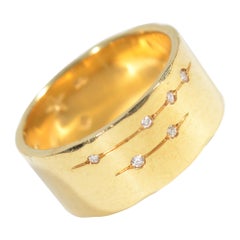 H. Stern Gold and Diamond Band Ring