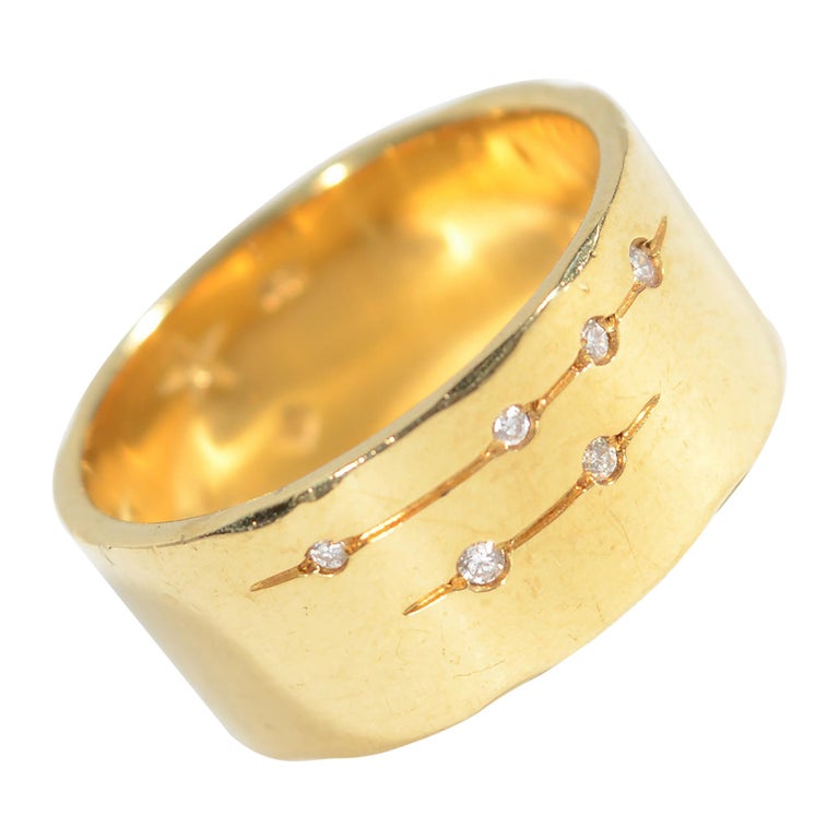 H. Stern Gold and Diamond Band Ring at 1stDibs | h stern rings for sale, h  stern wedding bands, h stern diamond rings