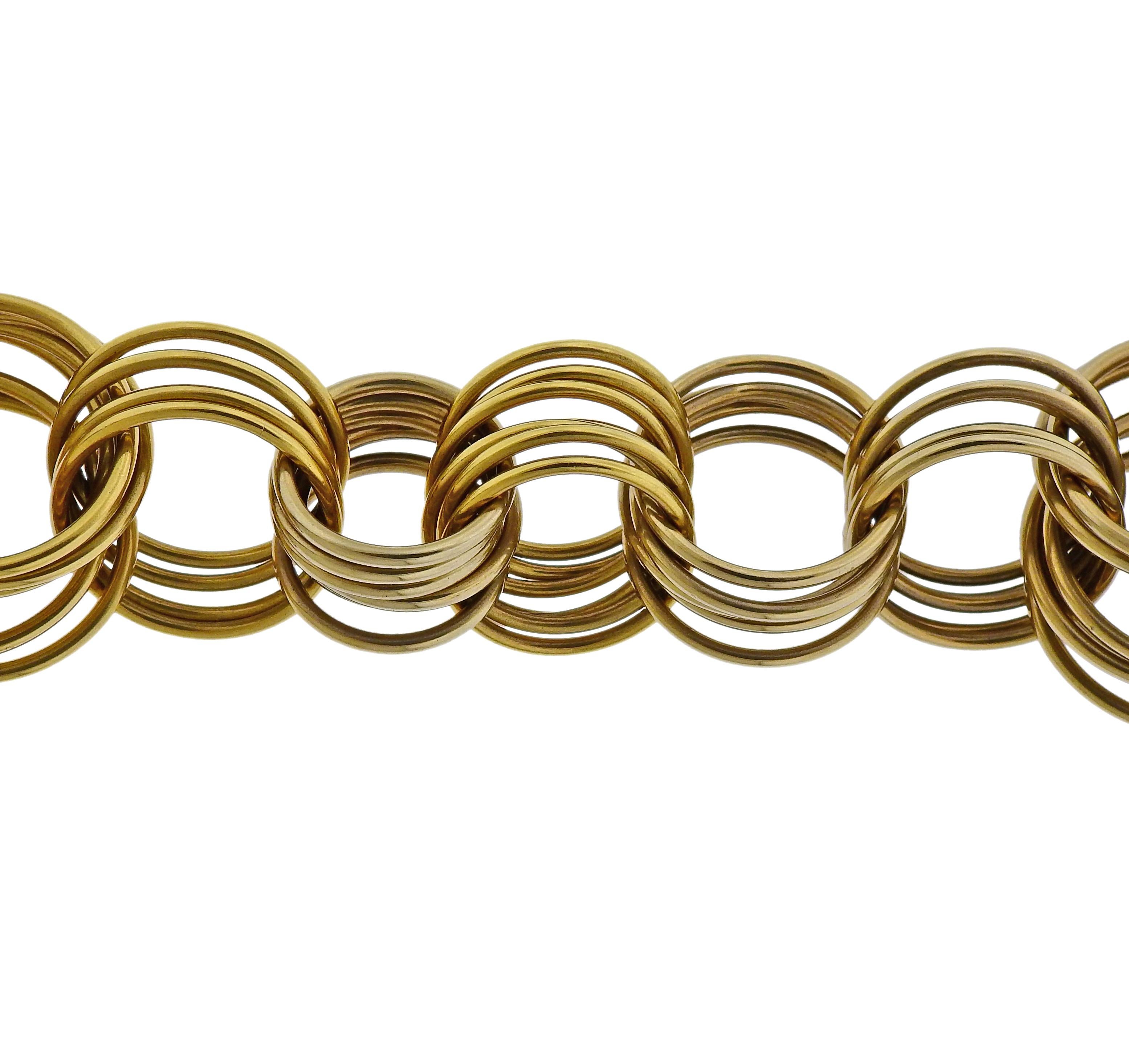 Women's or Men's H. Stern Gold Link Bracelet