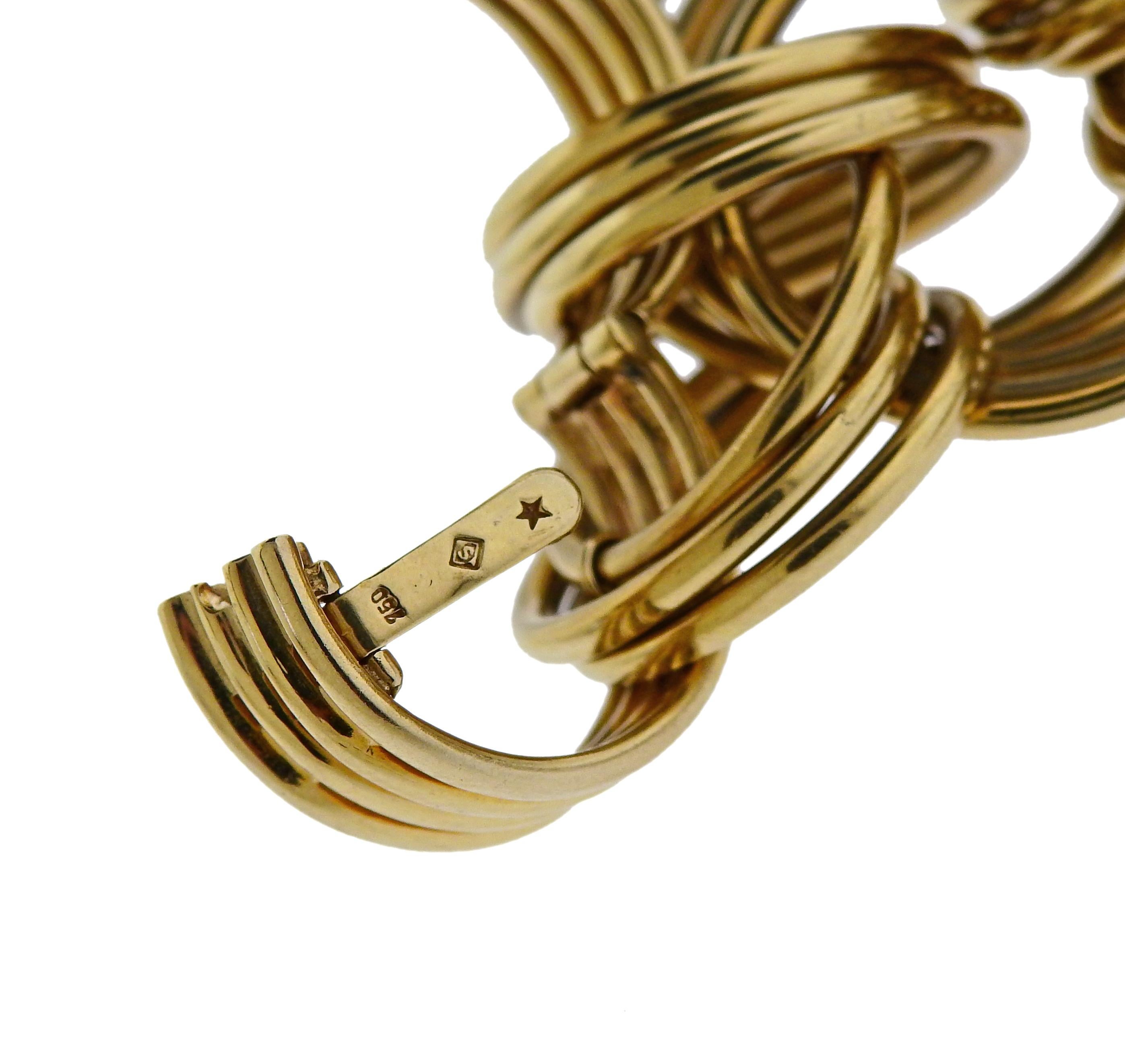 H. Stern Gold Link Bracelet 2