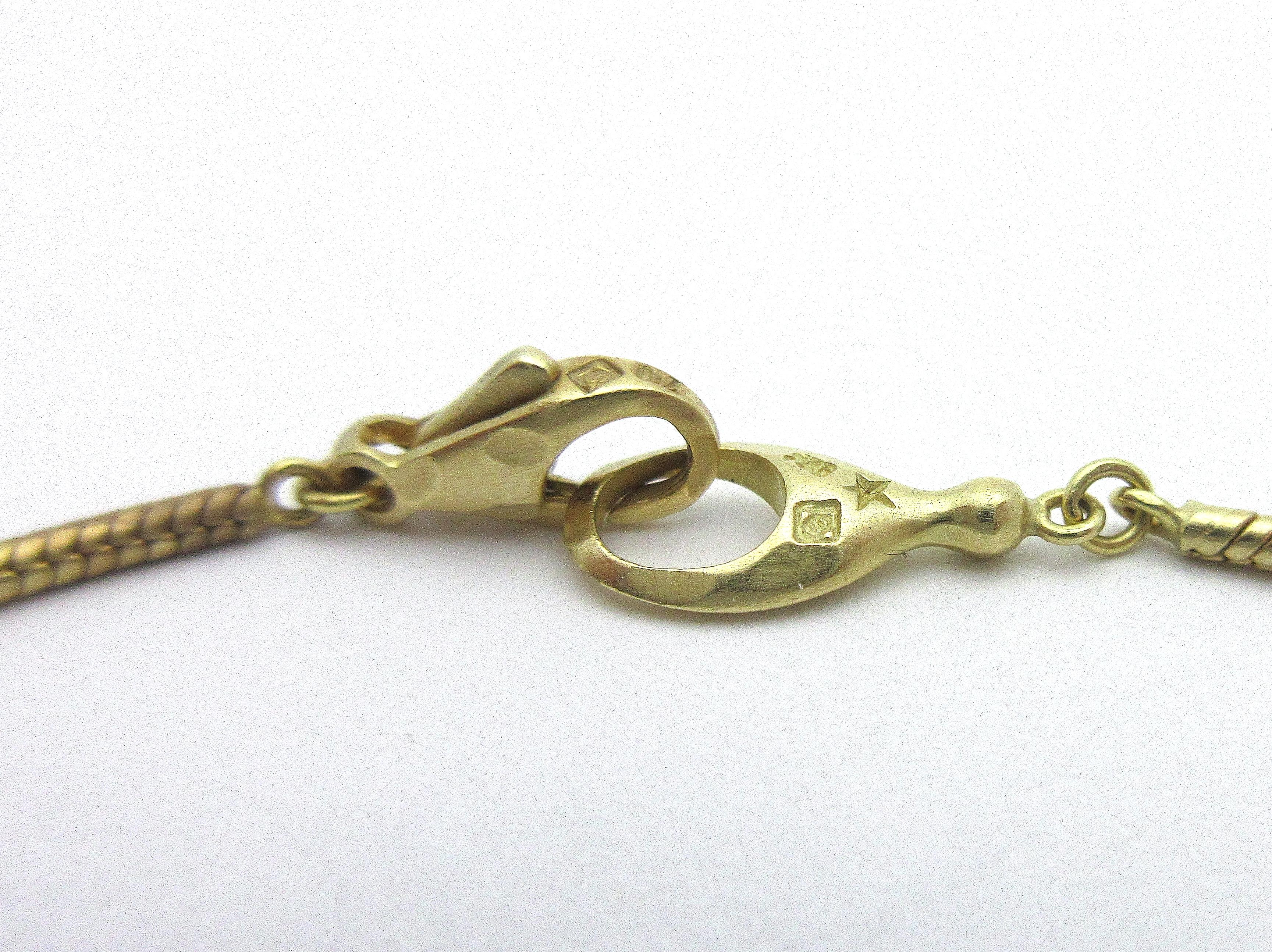 golden beads necklace