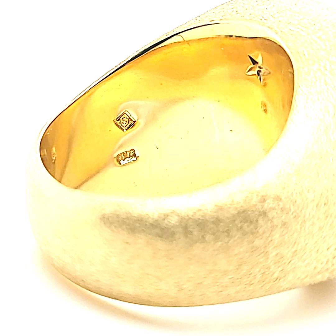 H. Stern Golden Stones Dome Ring Yellow Gold For Sale 3