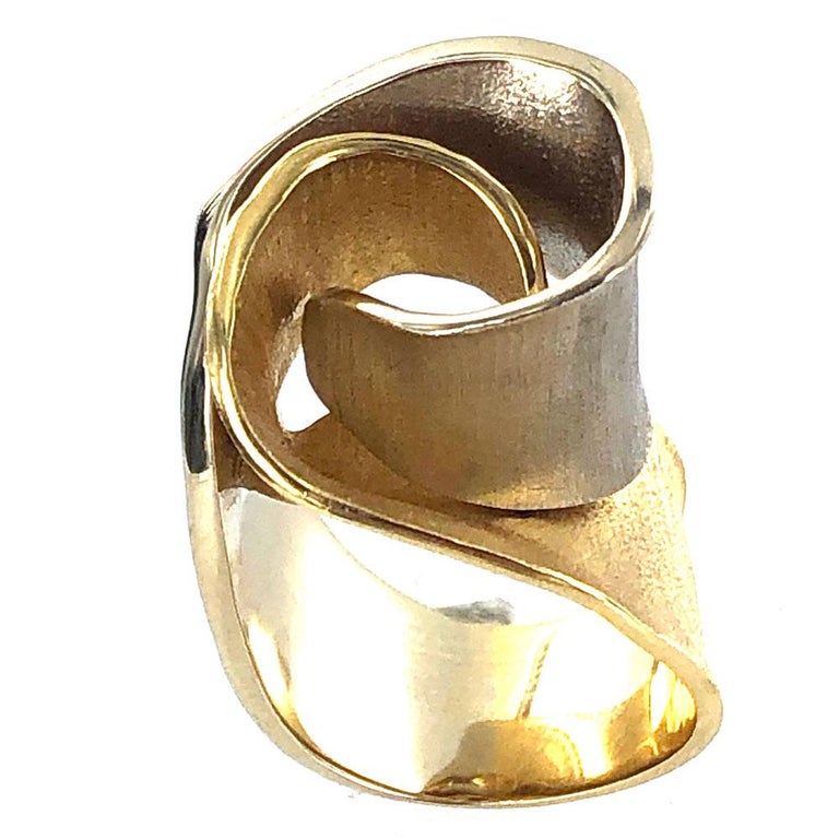 H. Stern Grupo Compo 18 Karat Two-Tone Ring at 1stDibs