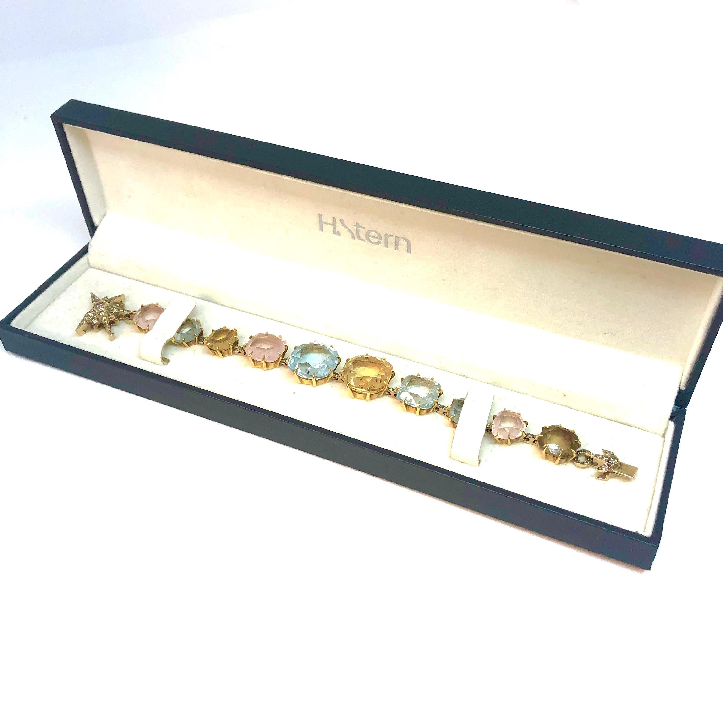 Women's or Men's H. Stern Multi-Color Moonlight Bracelet For Sale
