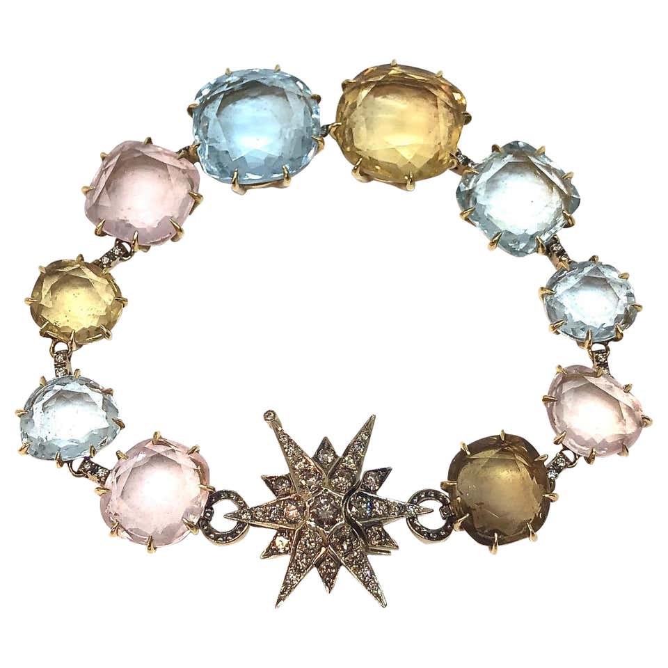 H Stern Stars Gold Diamond Bracelet at 1stdibs