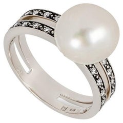 H. Stern Noble Gold Pearl & Diamond Ring