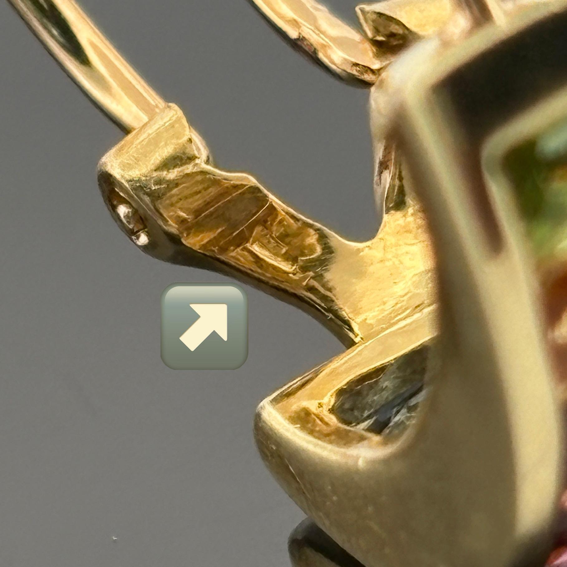 H. Stern Rainbow Collection Gemstone Earrings 18k Yellow Gold 5