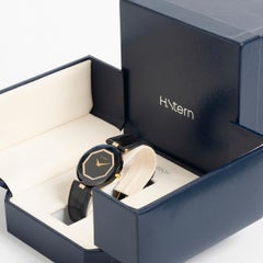 H Stern Sapphire Collection, Diamond Set Lugs, 18K Yellow Gold, Superb Example