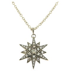 H. Stern Star Collection Large Star 18K Yellow Gold Pendant With Chain Necklace