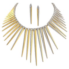 H. Stern Vintage 1950 Oro Diamante Demi-Parure Suite