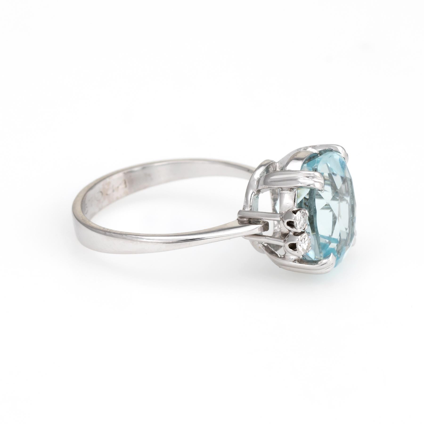 5 carat aquamarine ring