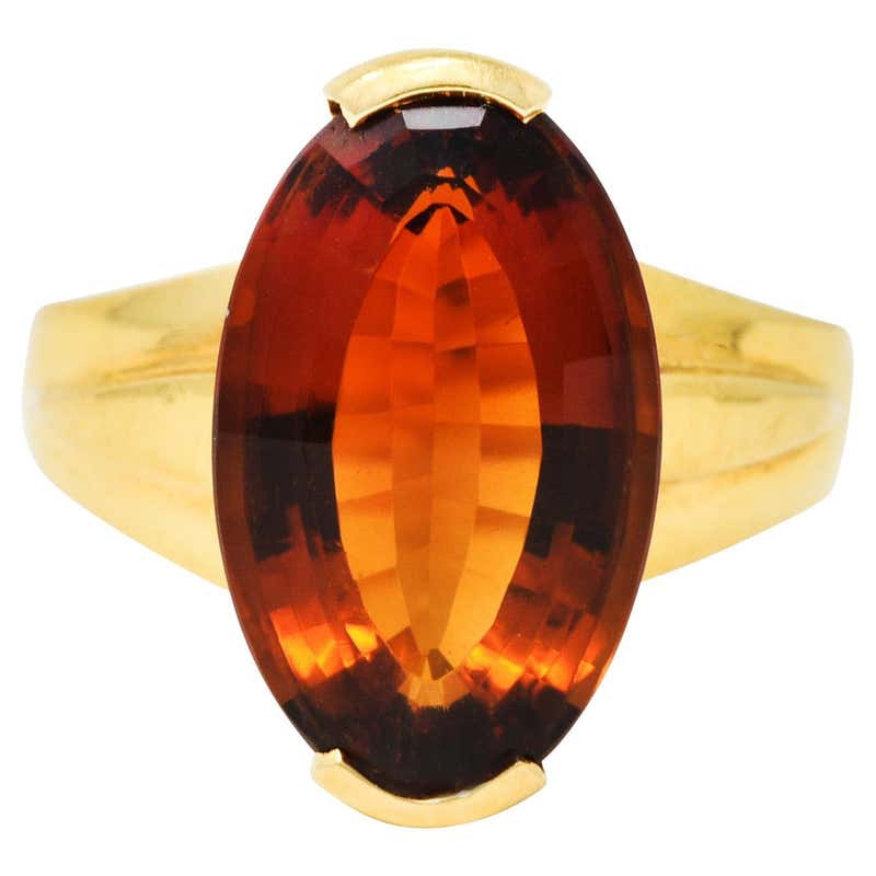 H. Stern Amethyst Diamond Gold Cocktail Ring at 1stDibs | h stern ...