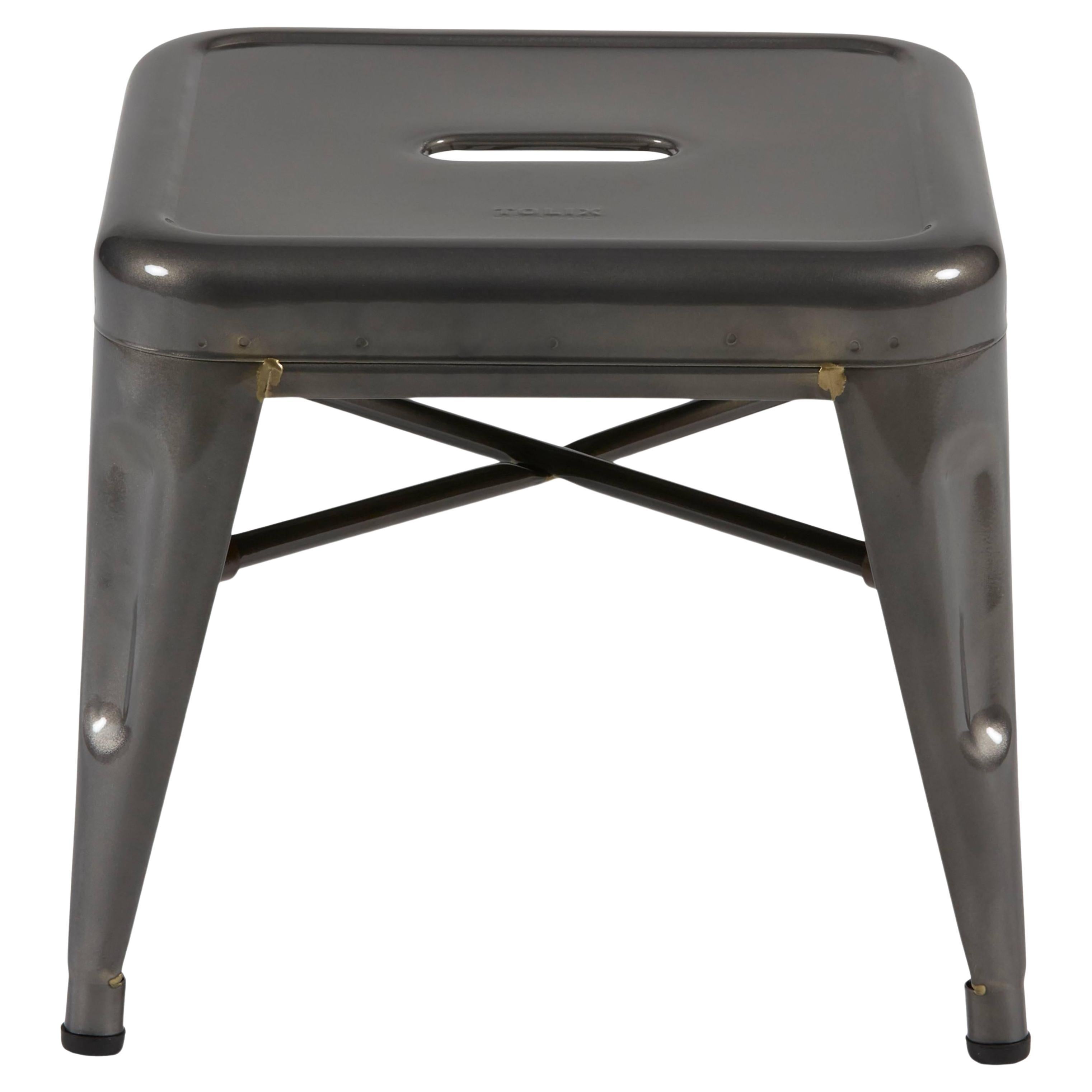 H Stool 30 in Essentiel Vernis by Chantal Andriot and Tolix