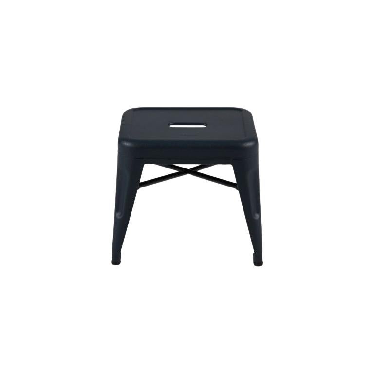 H Stool 30 in Midnight Blue by Chantal Andriot and Tolix, US For Sale