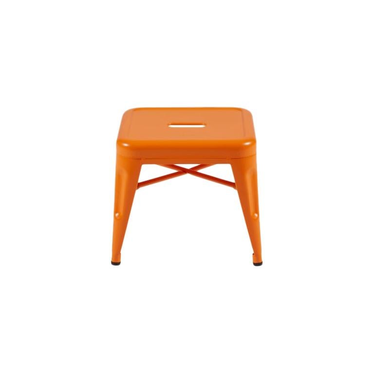 H Stool 30 in Pumpkin by Chantal Andriot and Tolix, US For Sale