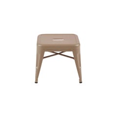 H Stool 30 in Sand by Chantal Andriot and Tolixm, US