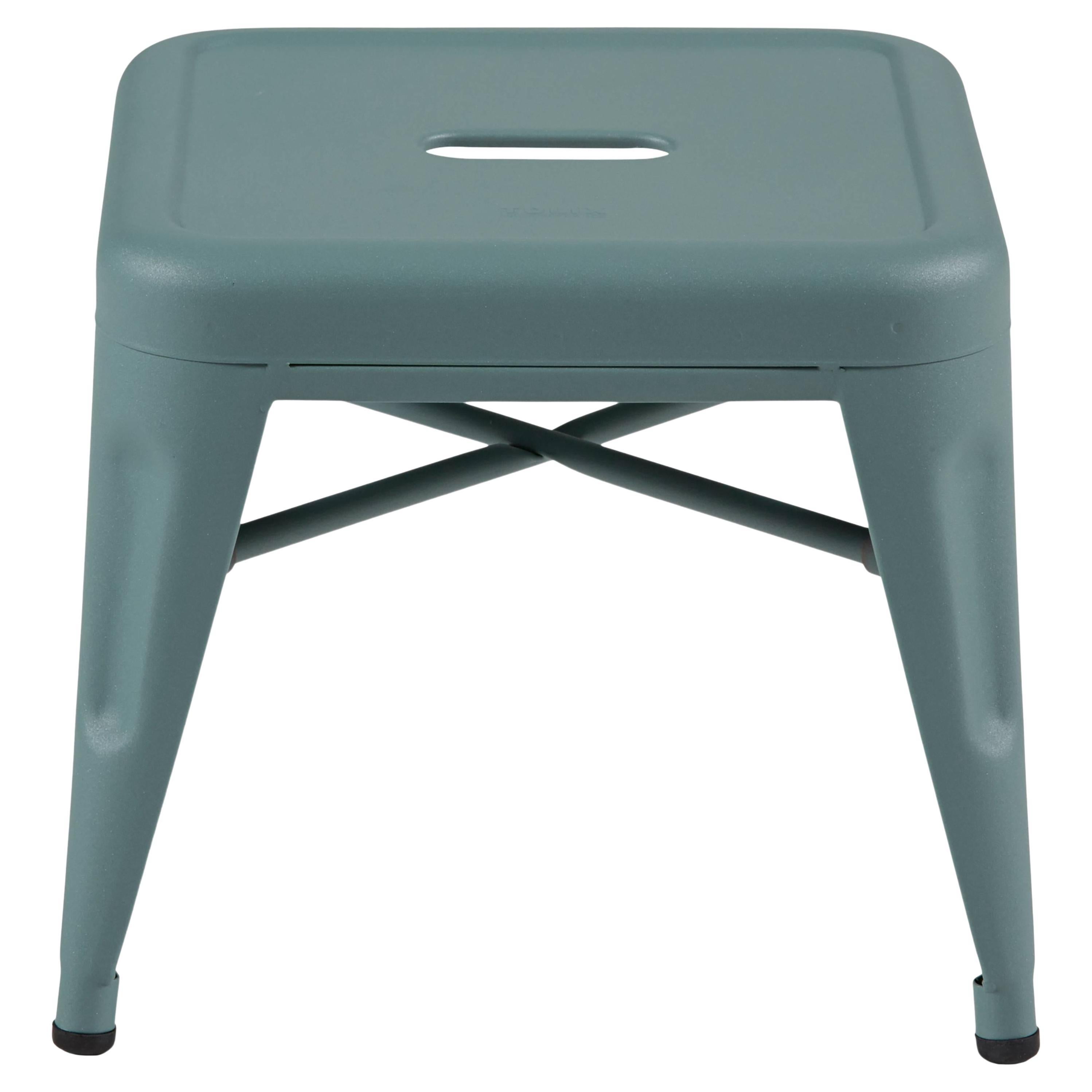 H Stool 30 in Tendance Sage Green by Chantal Andriot and Tolix