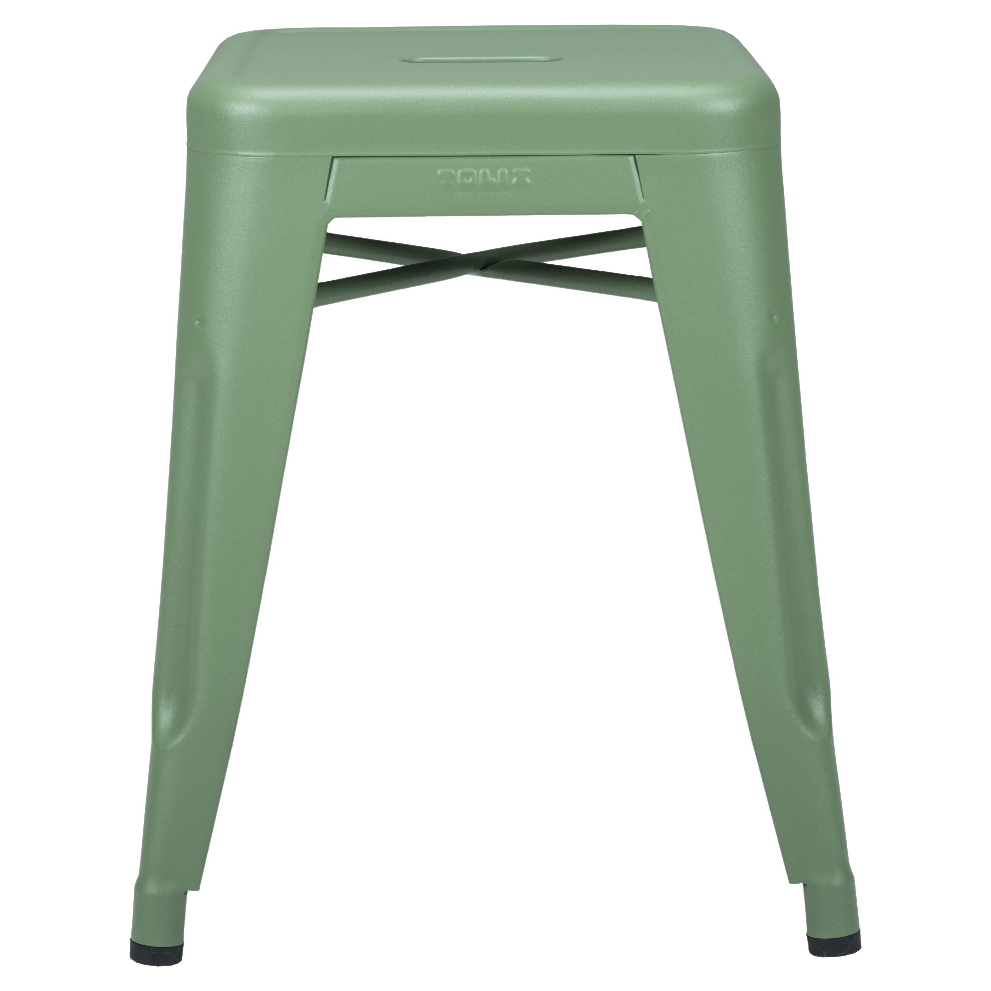 H Stool 45 in Anise Green by Chantal Andriot and Tolix