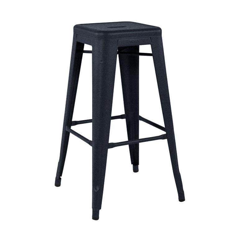 H75 Stool Outdoor in Graphite by Xavier Pauchard and Tolix, US For Sale