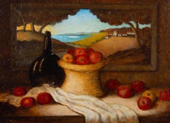 H. V. Brown - 1973 Oil, Still Life with Painting